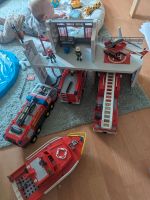 Playmobil Feuerwehrstation + Fahrzeuge Sachsen - Kitzscher Vorschau