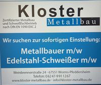 Metallbauer / Schweißer Rheinland-Pfalz - Worms Vorschau