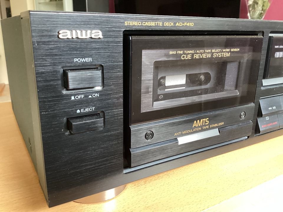 Aiwa Cassette Deck AD - F410. in Handorf