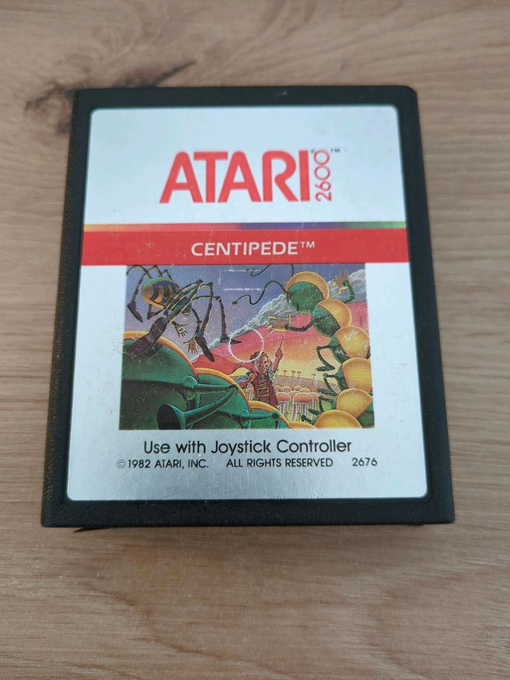 Atari Spiel: Centipede in Düsseldorf