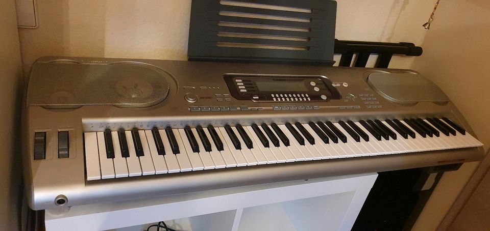 Keyboard casio wk 3700 wie neu in Zwickau