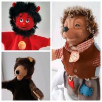 ♥️ Retro Steiff Handpuppe Mecki Teufel Bär Nordrhein-Westfalen - Herdecke Vorschau