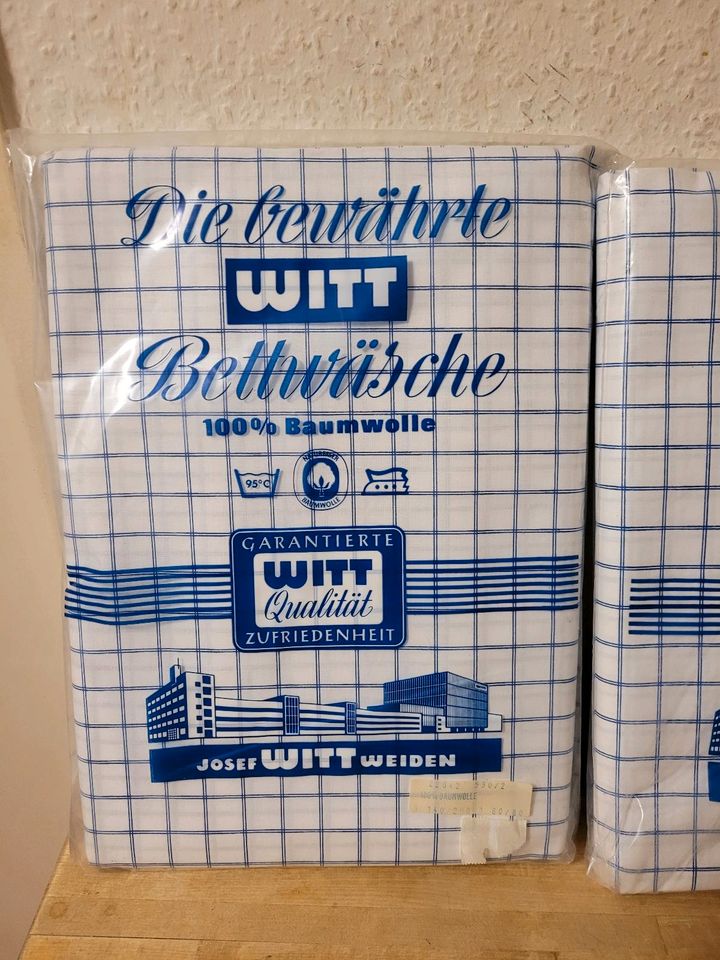 Witt weiden Bettwäsche 140x200cm 80x80cm neu in Bad Hersfeld