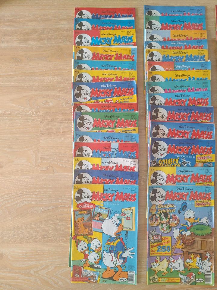 Micky Maus Magazine (1994, 1995) in Nürnberg (Mittelfr)