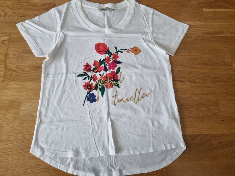 Desigual M T-Shirt Damen Oversize Shirt Top Oberteil Damenobertei in Frankfurt am Main