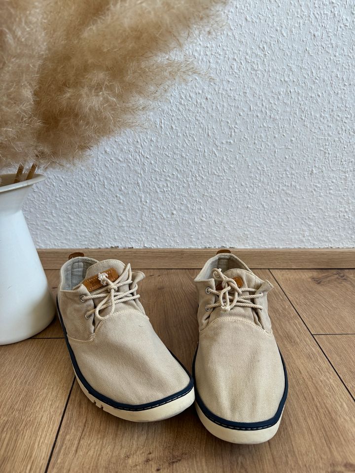 Timberland | Herrenschuhe | Schuhe | Beige | Größe 46 in Bergisch Gladbach