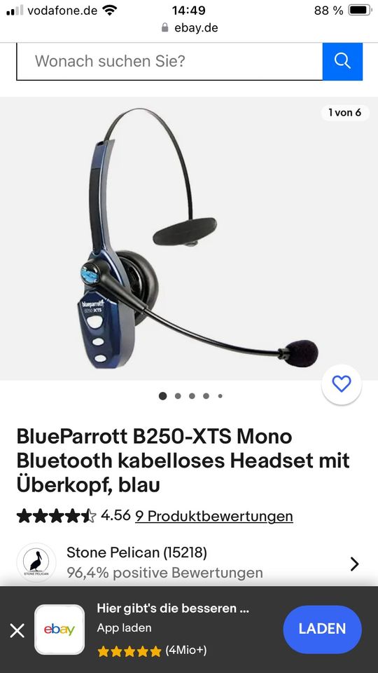 Headset Blueparrot B250-XTS in Hamburg