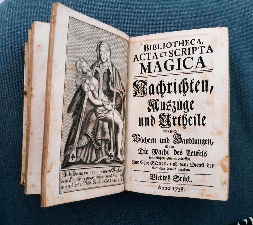 Antiquität Buch von 1738 in Werne