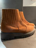 ESPRIT Wildleder Stiefeletten Cognac Gr. 37 Schleswig-Holstein - Westerrönfeld Vorschau