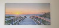 Bild auf Leinwand Sonnenuntergang am Strand 100x50 cmzuverkaufen! Nordrhein-Westfalen - Porta Westfalica Vorschau