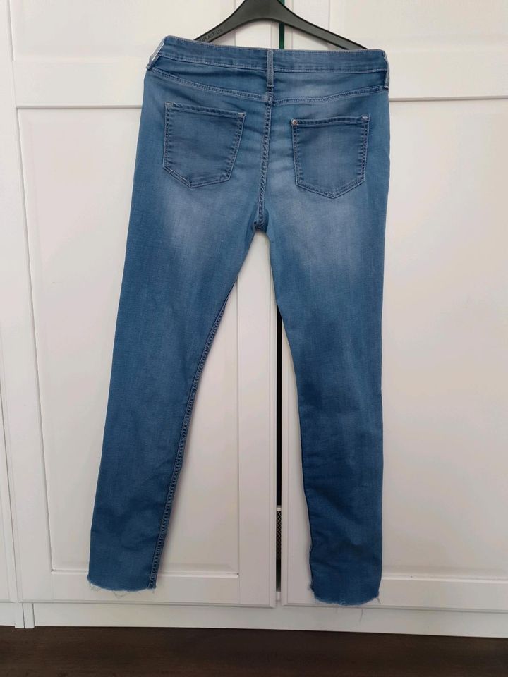 H&M, Jeans, Jeanshose, Skinny Fit, Gr. 164, TOP in Gotha