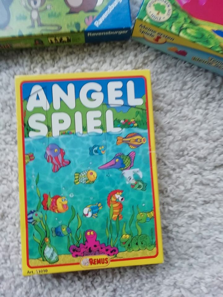 Der Maulwurf & Tempo kleine Schnecke + Angelspiel oben drauf in Barendorf