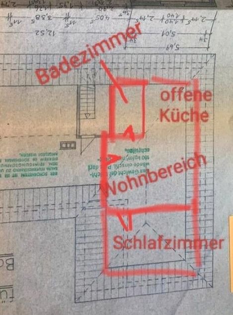 DG-Einliegerwohnung -> Garage&Stellplatz&Strom im Preis enthalten in Sulingen