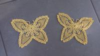 Untersetzer, Deckchen Schmetterling gehäkelt, handmade, neu Nordrhein-Westfalen - Mönchengladbach Vorschau