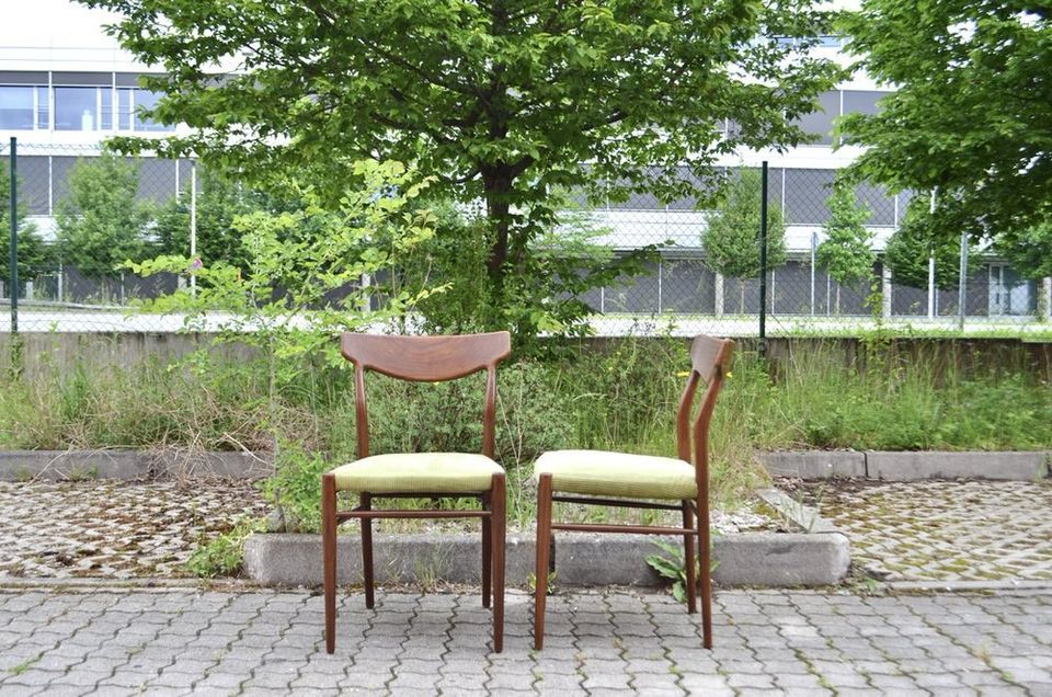 Mid Century teak Lübke Dining Chair Stuhl 1v3 Vintage in München