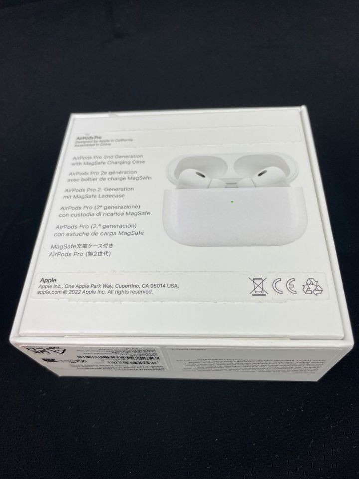 Apple Air Pods Pro 2 Leerkarton Lightning Kabel Silikontips Box in Stuttgart