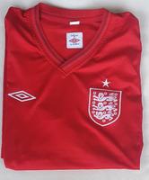 England Trikot Rot Auswärts Three Lions Größe S/M Hessen - Rüsselsheim Vorschau