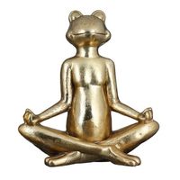 Meditierende Frosch Yoga Figur in Gold Zen Garten defekt Nordrhein-Westfalen - Gladbeck Vorschau