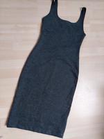 Trägerkleid • grau meliert • ZARA • Stretch • Gr. S/M Bayern - Vöhringen Vorschau