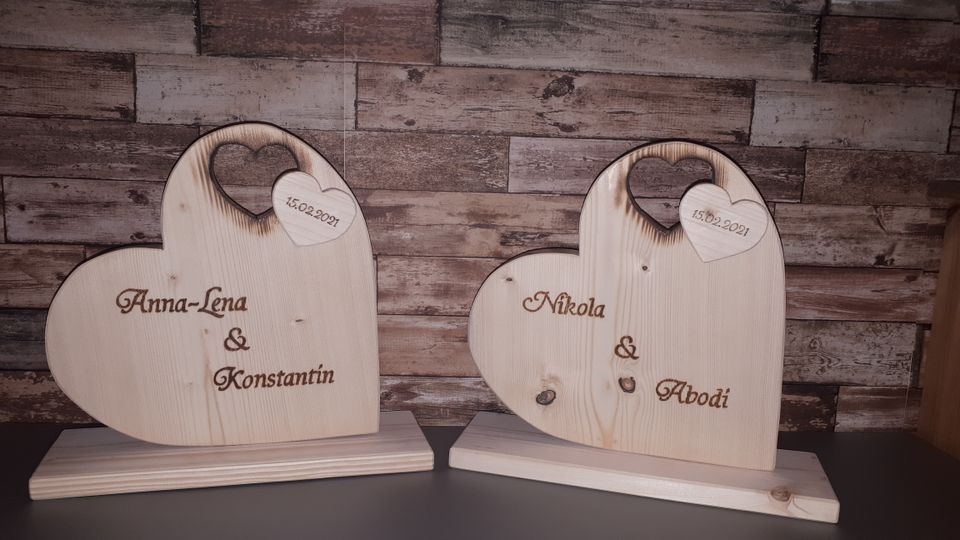 ♥ Geschenk Ideen zur Hochzeit ♥ Faszination Drechseln ♥ ab 8 € in Eltmann