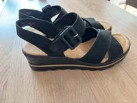 Rieker Damen Sandalen schwarz Niedersachsen - Bösel Vorschau