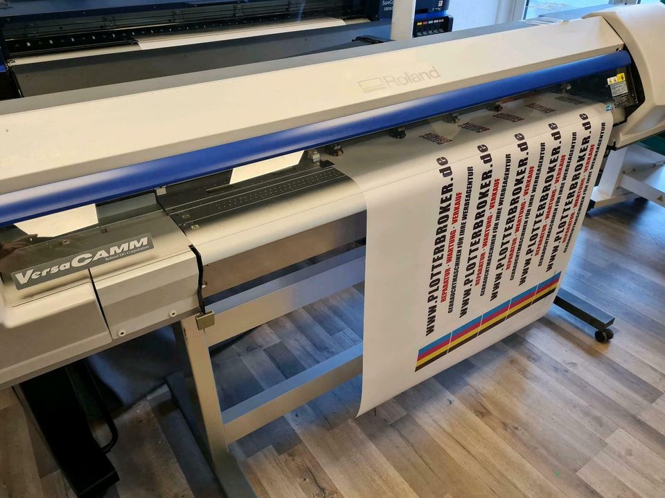 6 Mo. Garantie Roland sp540v,Print and Cut,Solvent Digitaldrucker in Herne