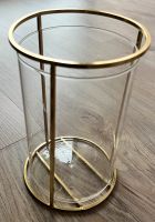 Vase Glas Gold Niedersachsen - Bergen Vorschau