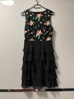 Schwarzes Kleid mit Blumenstickerei von Orsay Thüringen - Nessetal Vorschau