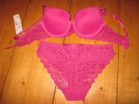 ESPRIT Unterwäsche BH SET 75 D Slip Größe 40 L rosa pink Spitze Thüringen - Meuselwitz Vorschau