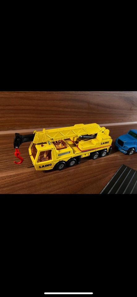 Modellauto Match Box Superkings Gama VW LT35 Aral Kran Corgi LKW in Duisburg