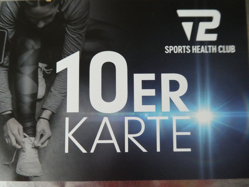 10er Karte T2 Sports Health Club (vorher Vitis) in Wiesbaden in Bad Soden-Salmünster
