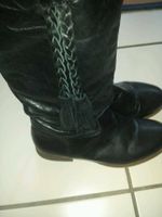 Pier One echt Leder Marken Stiefel/Boots schwarz mit Bommel,Gr.37 Saarbrücken-Dudweiler - Dudweiler Vorschau