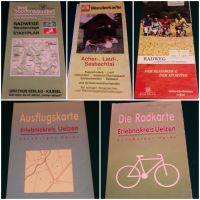 11Rad- und Wanderkarten:Aachertal,Bad Sooden,Taubertal,Uelzen u.a Thüringen - Erfurt Vorschau