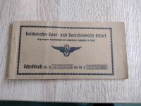Reichsbahn spar- u Darlehenskasse Erfurt Scheckbuch 1940 Schleswig-Holstein - Busdorf Vorschau