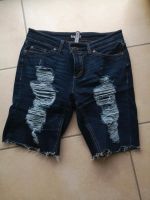 ❤️ Jeans Bermuda mit Destroy - Effekten Sachsen - Mockrehna Vorschau