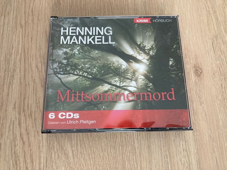 Hörbuch Mittsommermord von Henning Mankell Krimi in Bremen