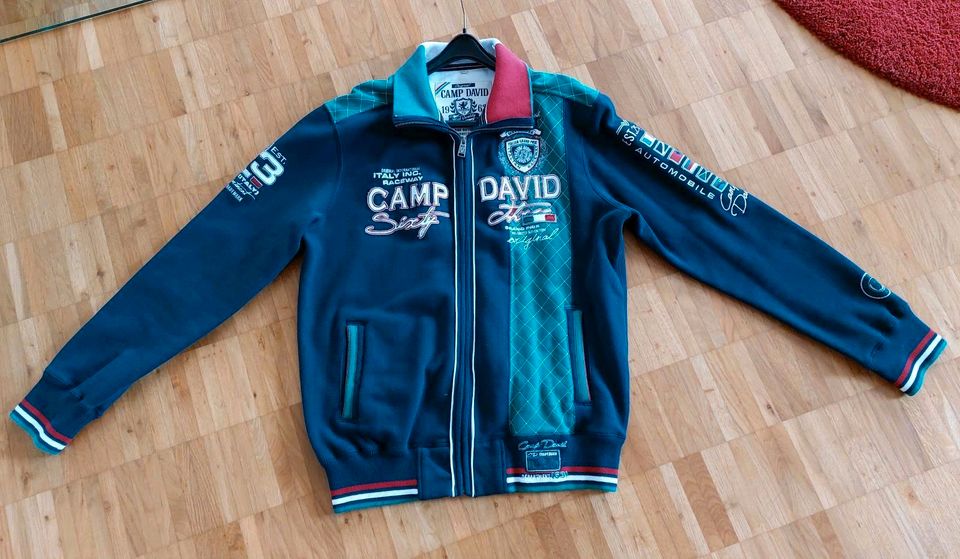 Jacke Sweatjacke Camp David Racing Italy Größe L / XL Top Zustand in Bielefeld