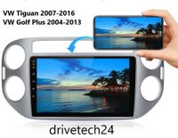 für VW Tiguan 2010-2015 und Golf Plus 2004-2013 9 Zoll Android 13 Autoradio GPS Navigation USB FM Wifi MP5 Dortmund - Brechten Vorschau