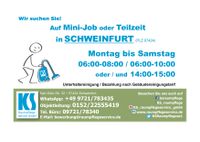 Arbeit / Mini-Job Teilzeit Reinigungskraft (m/w/d) in Schweinfurt Bayern - Schweinfurt Vorschau