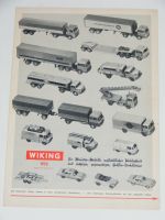 Wiking Modellbau Katalog Bildpreisliste 1972 H0-Maßstab Niedersachsen - Bippen Vorschau