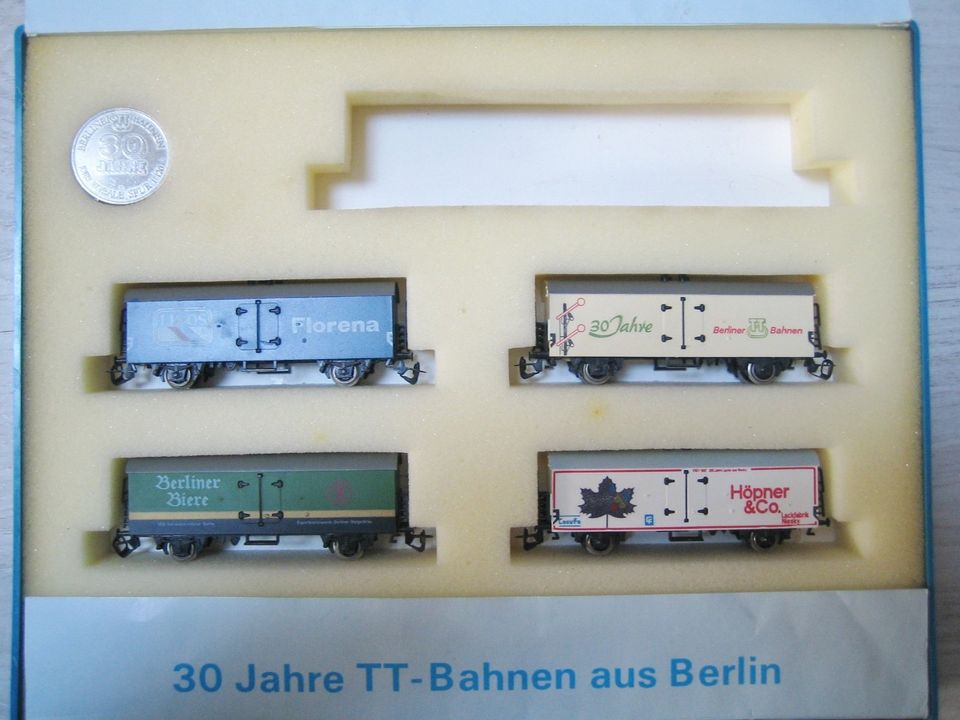 Berliner TT Bahn Güterzug SET 30 Jahre 01620 in Gera