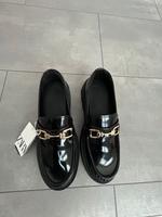 Loafer Schuhe zara 38 schwarz Nordrhein-Westfalen - Düren Vorschau
