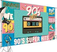 Back to 90's Super Hits Pop Party Banner Hintergrund Baden-Württemberg - Ellwangen (Jagst) Vorschau