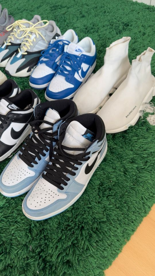 Verkaufe Schuhe von Yeezy, Nike Dunk, Jordan 1 und Balenciaga! in Erfurt