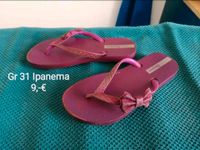 Gr 31 Ipanema Mädchen Sandalen Zehentrenner pink Glitzer Saarland - Nalbach Vorschau