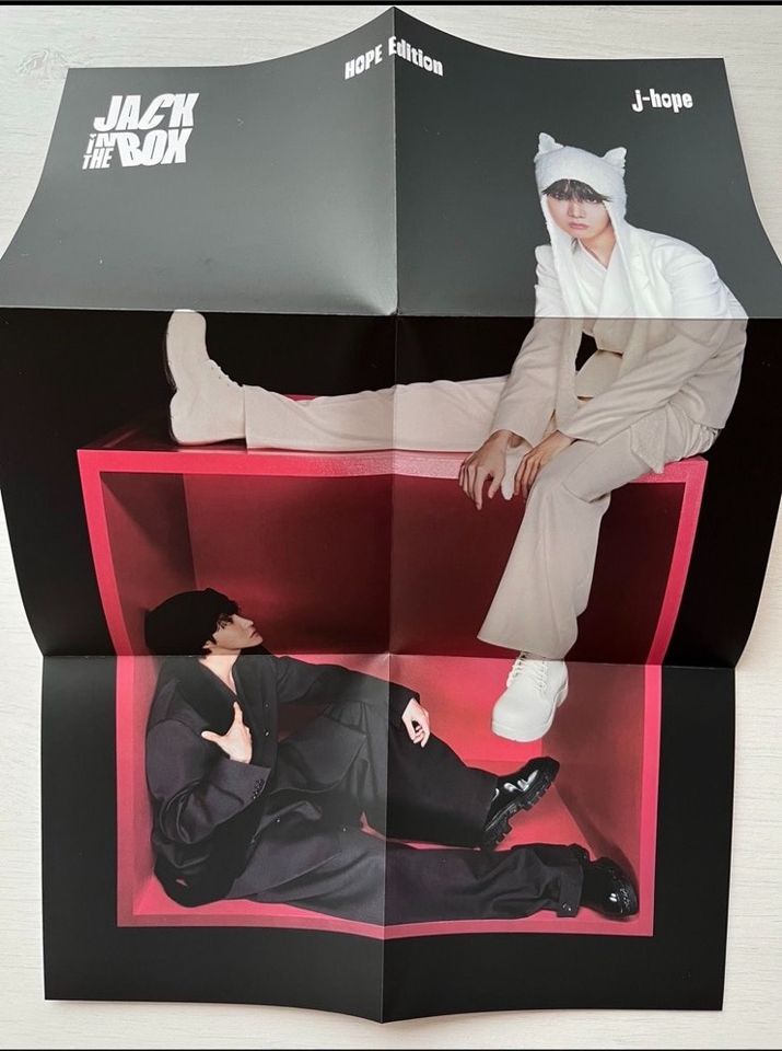 BTS J-Hope Jack in the Box Hope Edition Poster & Sticker in Kiel