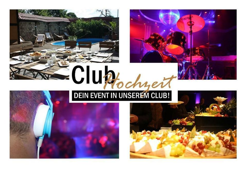 Club ▌Partyraum ▌ Eventlocation ▌ Raum mieten ▌ + Outdoorbereich in Oberkrämer