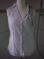 Esprit Sommerbluse blau/weiß Gr. 42 Hessen - Solms Vorschau