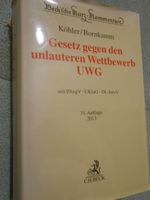 Gesetze gegen den unlauteren Wettbewerb (UWG) - Beck Kommentare Frankfurt am Main - Berkersheim Vorschau