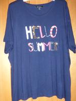 Ulla Popken Shirt T-Shirt Größe 54 - 56 mit 3-D Aufdruck Bayern - Hof (Saale) Vorschau